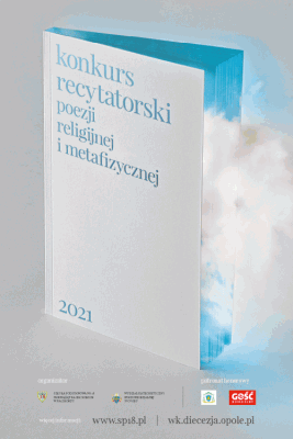plakat konkurs recytatorski 2021