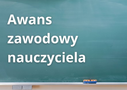 Awans zawodowy nauczyciela