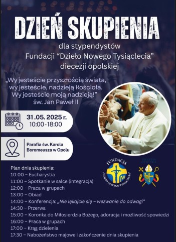 dzien skupienia fundacja dzielo nowego tysiaclecia